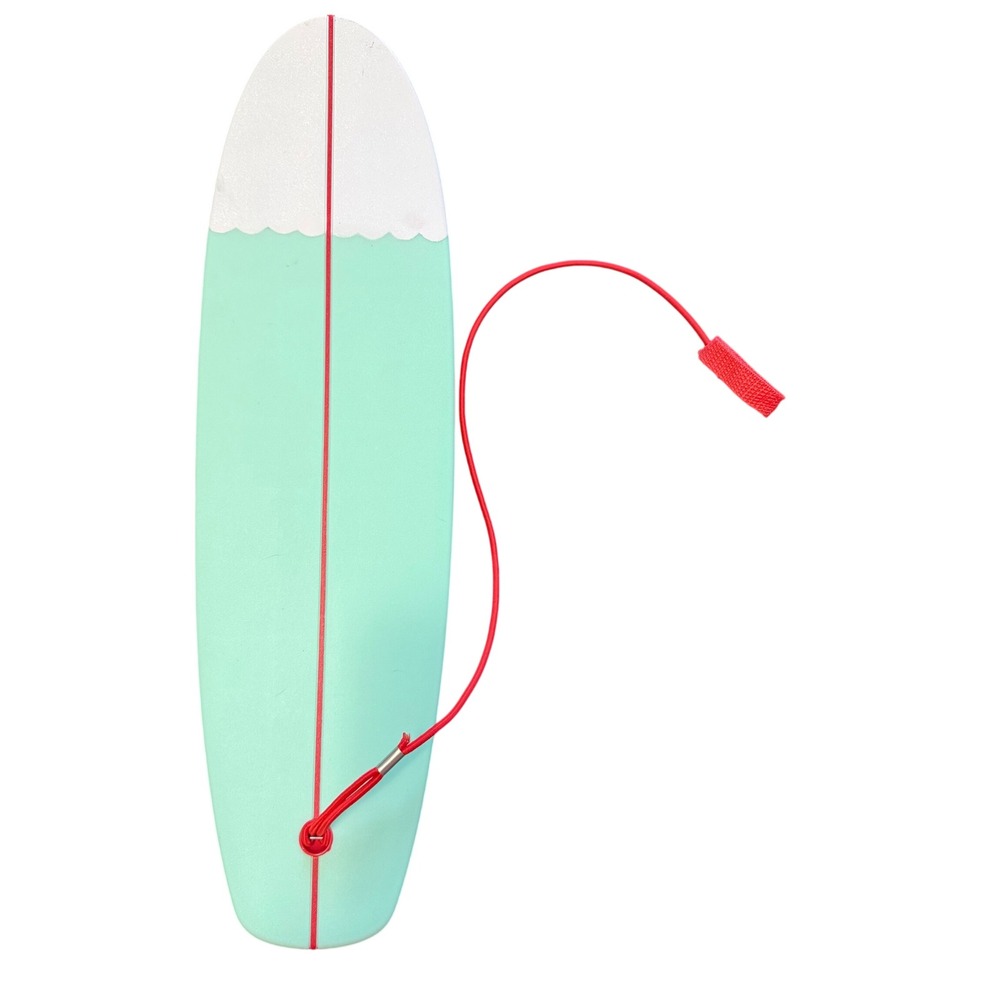 Our Generation Mint Green Surfboard Accessory for 18" Dolls with Ankle Cuff
